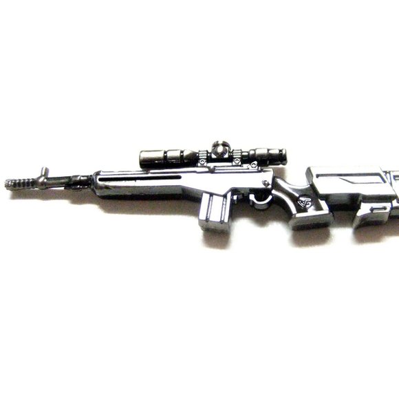 Kiola Designs Scope Rifle V1 Pendant Chain Necklace